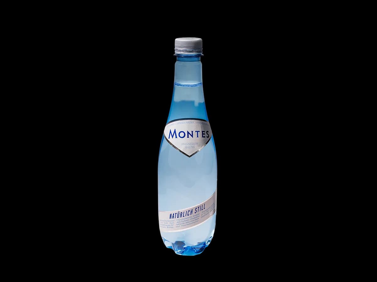 Montes Natürliches Mineralwasser Still 1